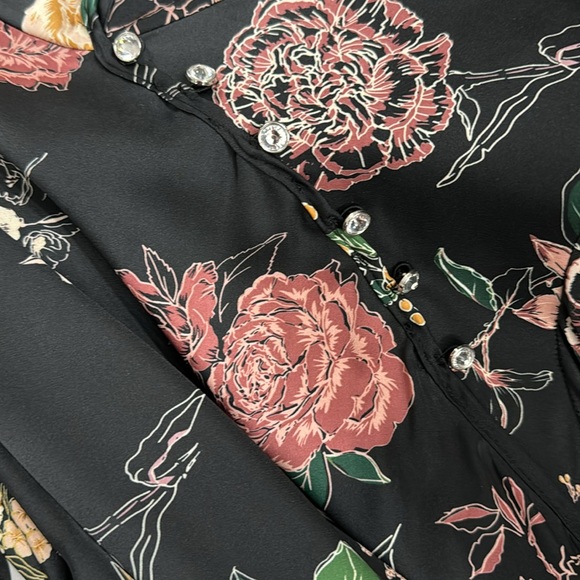 ZARA SHORT FLORAL PRINT DRESS - Picture 13 of 13